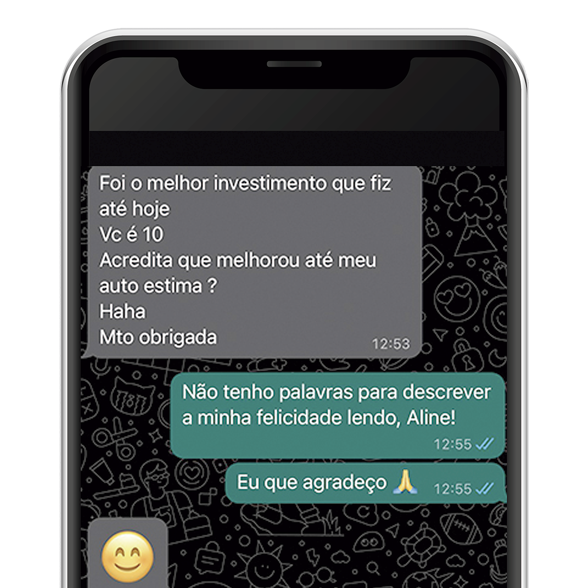 Avaliações positivas dos cliente após ter resultado com o google meu negócio.
